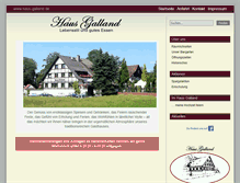 Tablet Screenshot of haus-galland.de